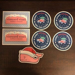 Vineyard Vines Christmas/Winter stickers